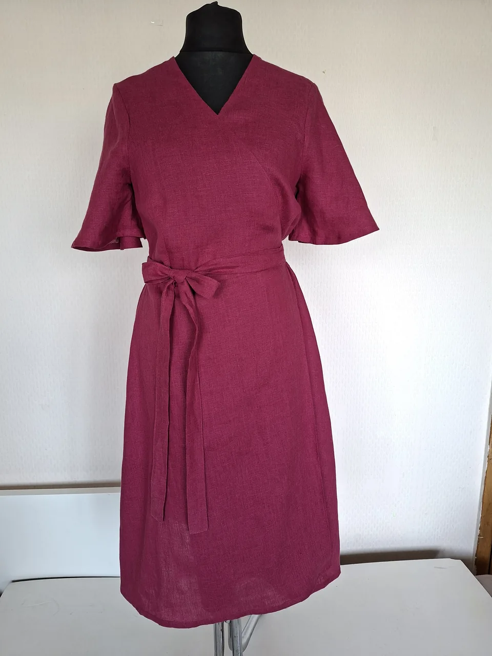 Lina apsienamā wrap kleita XL izmērā